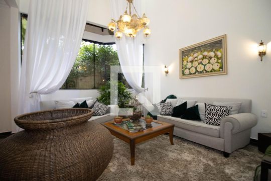 Sala 1 de casa à venda com 5 quartos, 800m² em Setor Habitacional Vicente Pires, Brasília