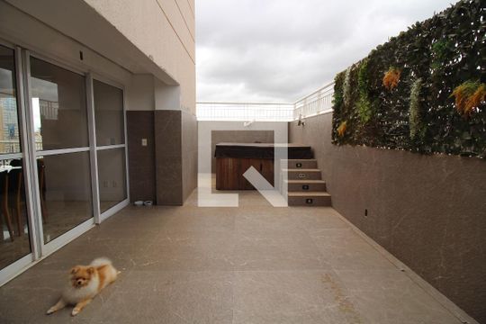 Varanda com ofurô de apartamento para alugar com 4 quartos, 241m² em Nova Aliança, Ribeirão Preto