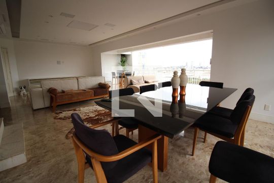 Sala de apartamento para alugar com 4 quartos, 241m² em Nova Aliança, Ribeirão Preto