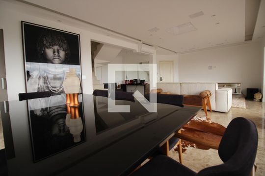 Sala de apartamento para alugar com 4 quartos, 241m² em Nova Aliança, Ribeirão Preto