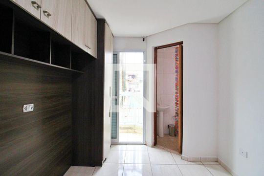 Quarto Suíte de apartamento à venda com 2 quartos, 55m² em Parque Capuava, Santo André