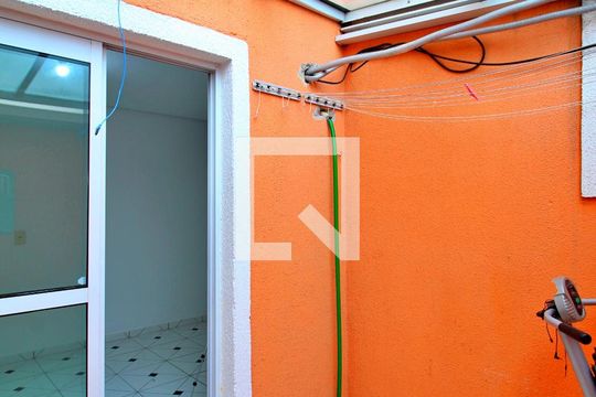 Área de Serviço de apartamento à venda com 2 quartos, 55m² em Parque Capuava, Santo André