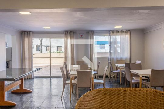Área comum de apartamento para alugar com 2 quartos, 104m² em Jardim Las Palmas, Guarujá