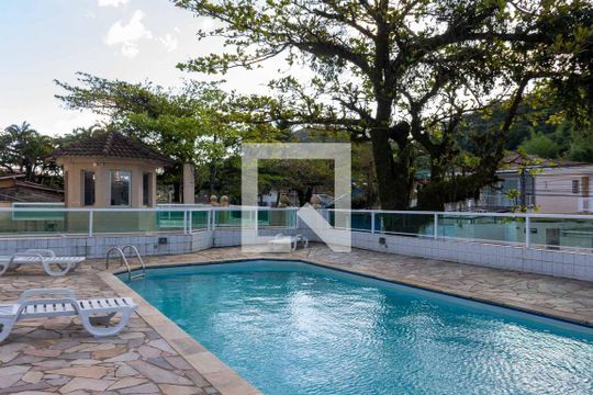 Área comum de apartamento para alugar com 2 quartos, 104m² em Jardim Las Palmas, Guarujá