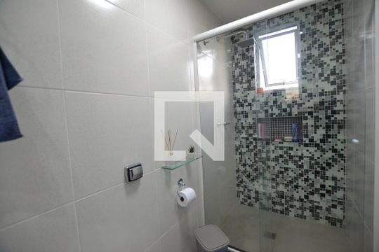 Banheiro da Suíte de apartamento à venda com 2 quartos, 101m² em Nonoai, Porto Alegre