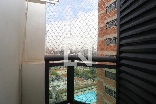 Varanda do quarto de apartamento à venda com 3 quartos, 95m² em Vila Clementino, São Paulo