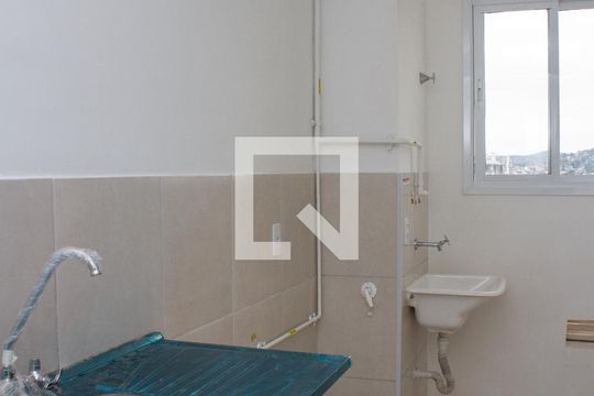 Cozinha de apartamento à venda com 1 quarto, 33m² em Piedade, Rio de Janeiro