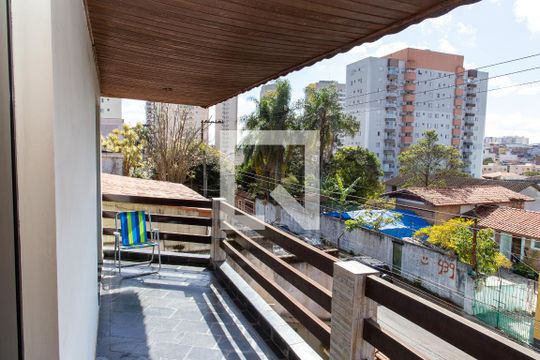 Varanda da Suite 1 de casa à venda com 5 quartos, 600m² em Centro, Diadema