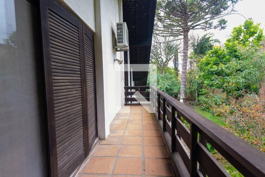 Varanda da Suíte 2 de casa à venda com 6 quartos, 2700m² em Vila Conceição, Porto Alegre