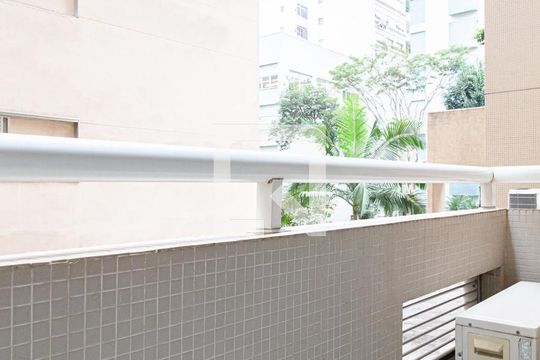 Varanda da Sala de apartamento para alugar com 1 quarto, 37m² em Bela Vista, São Paulo