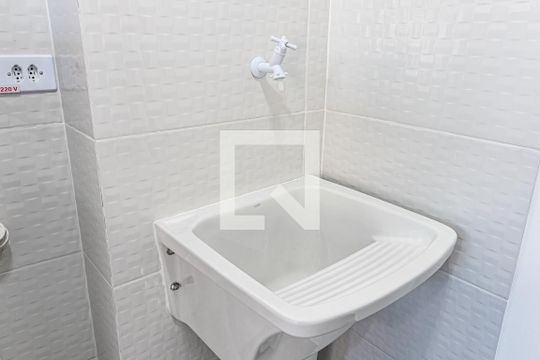 Área de Serviço de kitnet/studio para alugar com 1 quarto, 27m² em Jardim Lisboa, São Paulo