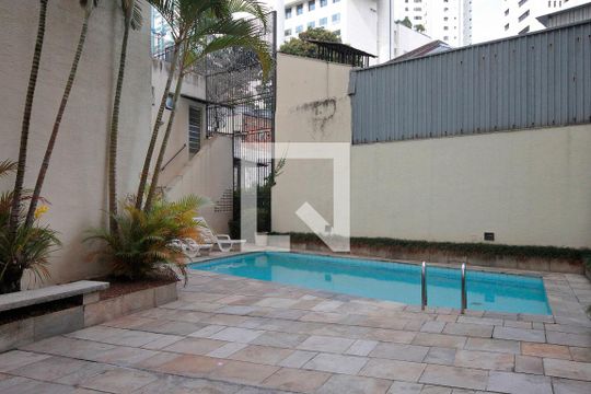 Piscina de apartamento para alugar com 1 quarto, 36m² em Santa Cecília, São Paulo