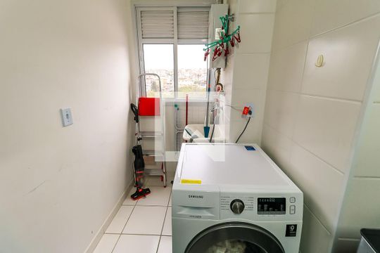Área de Serviço de apartamento à venda com 2 quartos, 50m² em Jardim Monte Alegre, Taboão da Serra