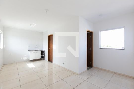 Sala/Cozinha de apartamento para alugar com 2 quartos, 42m² em Vila Campanela, São Paulo