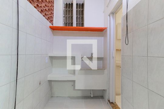 Área de Serviço de casa para alugar com 1 quarto, 40m² em Botafogo, Rio de Janeiro