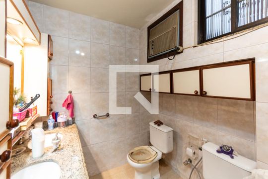 Banheiro Suíte 1 - 2º andar de casa à venda com 2 quartos, 160m² em Praça da Bandeira, Rio de Janeiro