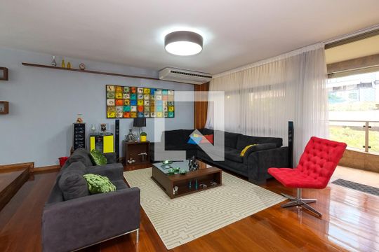 Sala de Estar de apartamento para alugar com 5 quartos, 300m² em Tijuca, Rio de Janeiro