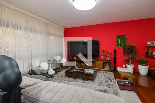 Sala de TV de apartamento para alugar com 5 quartos, 300m² em Tijuca, Rio de Janeiro