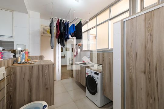 Área de Serviço de apartamento para alugar com 5 quartos, 300m² em Tijuca, Rio de Janeiro