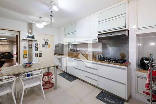 Cozinha - Armários de apartamento para alugar com 5 quartos, 300m² em Tijuca, Rio de Janeiro
