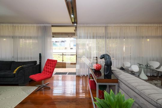 Sala de Estar de apartamento para alugar com 5 quartos, 300m² em Tijuca, Rio de Janeiro
