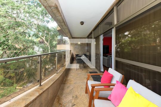 Varanda da Sala de apartamento para alugar com 5 quartos, 300m² em Tijuca, Rio de Janeiro
