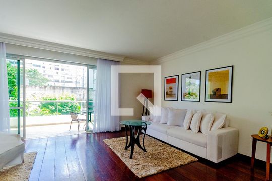 Sala de apartamento para alugar com 4 quartos, 350m² em Graça, Salvador