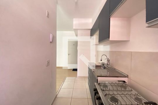 Cozinha e Área de Serviço de apartamento à venda com 2 quartos, 48m² em Del Castilho, Rio de Janeiro