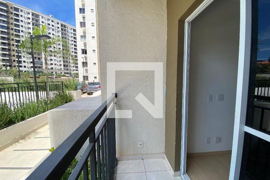 Varanda da Sala de apartamento à venda com 2 quartos, 48m² em Del Castilho, Rio de Janeiro
