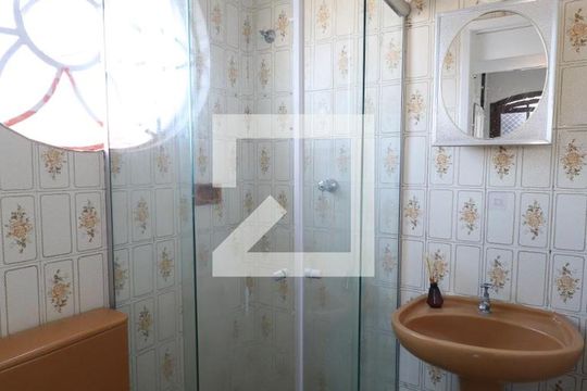 Banheiro da Suíte de apartamento à venda com 3 quartos, 80m² em Vila Rosália, Guarulhos