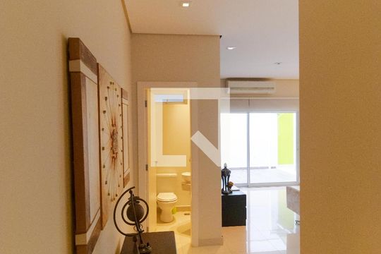 Hall de Entrada de casa de condomínio à venda com 3 quartos, 180m² em Jardim das Paineiras, Campinas