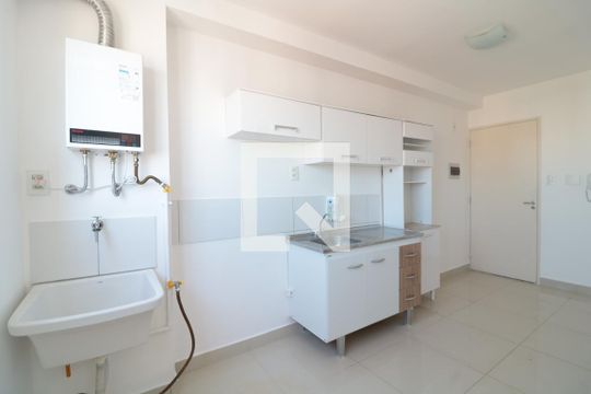 Sala, Cozinha e Área de Serviço de kitnet/studio à venda com 1 quarto, 33m² em Brás, São Paulo