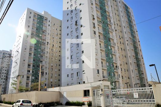 Fachada do Condomínio de apartamento para alugar com 2 quartos, 49m² em Ocian, Praia Grande