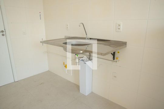 Cozinha de apartamento à venda com 2 quartos, 40m² em Barra Funda, São Paulo