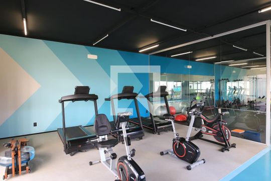 Área comum - Academia de apartamento para alugar com 2 quartos, 55m² em Vila Industrial, São José dos Campos