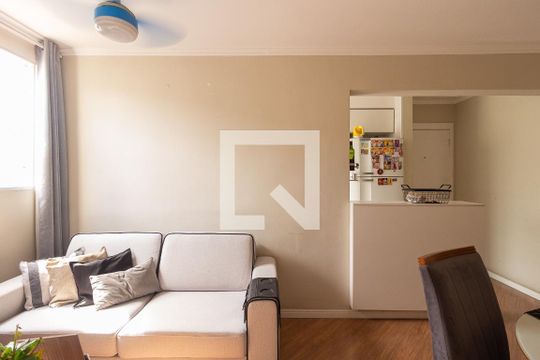 Sala de apartamento para alugar com 2 quartos, 45m² em Campo Grande, Rio de Janeiro