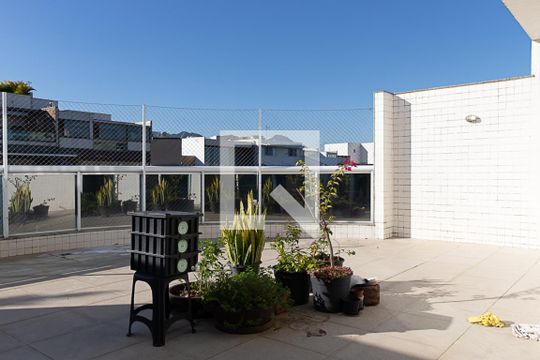 Varanda da sala de apartamento à venda com 4 quartos, 250m² em Recreio dos Bandeirantes, Rio de Janeiro