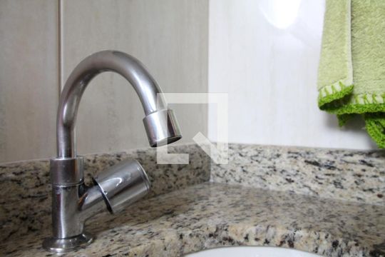 Banheiro - Torneira de apartamento à venda com 2 quartos, 50m² em Jardim Danfer, São Paulo