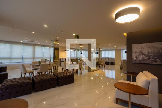 Área comum - Salão de festas de apartamento à venda com 2 quartos, 58m² em Azenha, Porto Alegre
