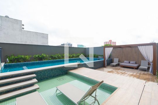 Área comum - Piscina de apartamento à venda com 2 quartos, 58m² em Azenha, Porto Alegre