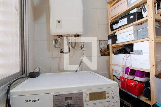 Área de Serviço de apartamento à venda com 1 quarto, 58m² em Vila Andrade, São Paulo