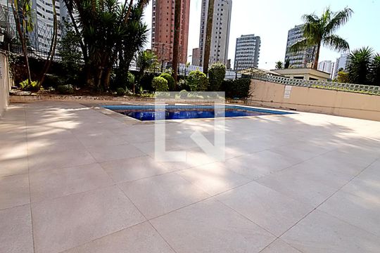 Área comum - Piscina de apartamento à venda com 1 quarto, 58m² em Vila Andrade, São Paulo