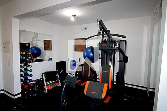 Área comum - Academia de apartamento à venda com 1 quarto, 58m² em Vila Andrade, São Paulo