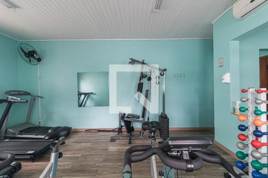Área comum - Academia de apartamento à venda com 2 quartos, 52m² em Sarandi, Porto Alegre