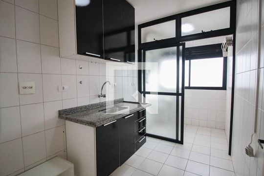 cozinha de apartamento à venda com 2 quartos, 51m² em Lauzane Paulista, São Paulo