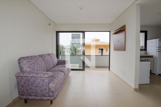 Sala de apartamento para alugar com 2 quartos, 78m² em Ingleses do Rio Vermelho, Florianópolis