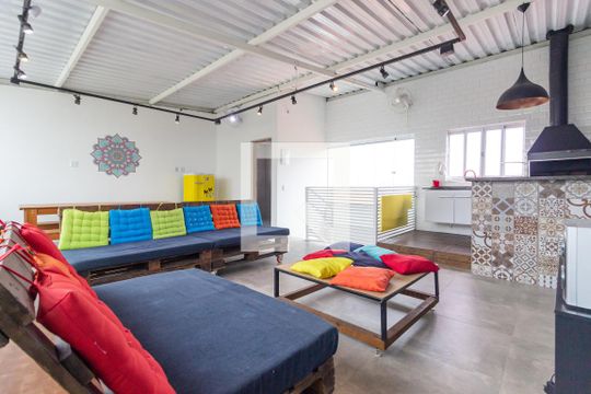 Área de Lazer de casa à venda com 3 quartos, 240m² em Vila Nova Alba, São Paulo
