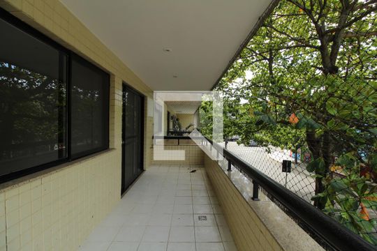 Varanda de apartamento à venda com 3 quartos, 123m² em Recreio dos Bandeirantes, Rio de Janeiro