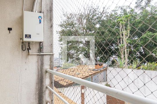 varanda da Suíte 1 de casa à venda com 3 quartos, 130m² em Jardim das Vertentes, São Paulo