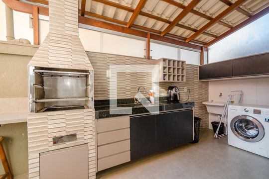 Churrasqueira de apartamento à venda com 3 quartos, 130m² em Santa Lúcia, Belo Horizonte